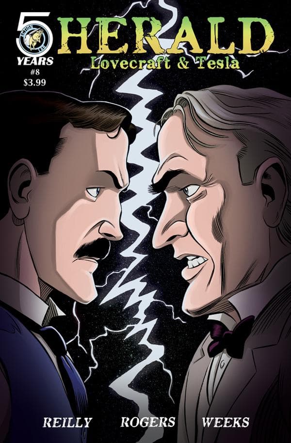 Herald: Lovecraft & Tesla #8 cover