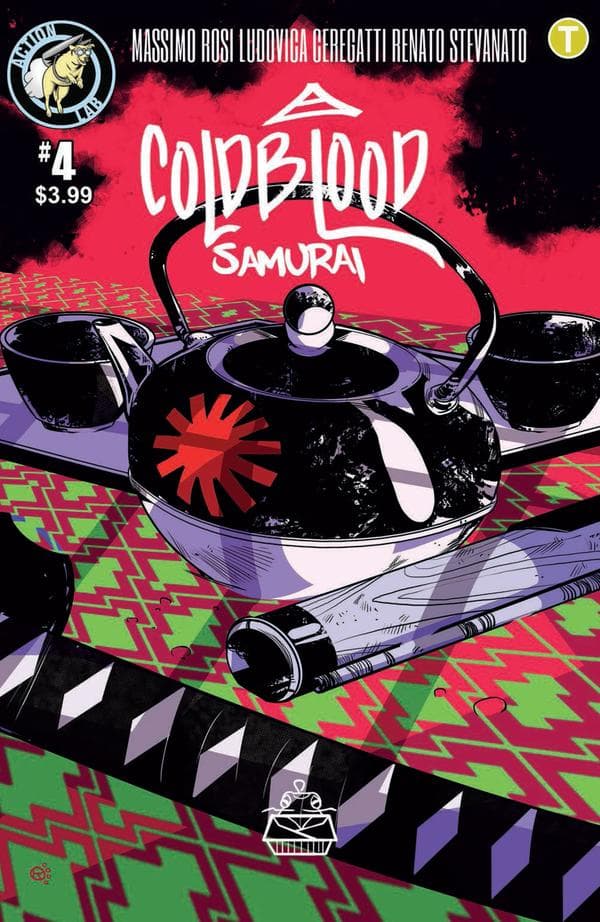 Cold Blood Samurai #4 cover
