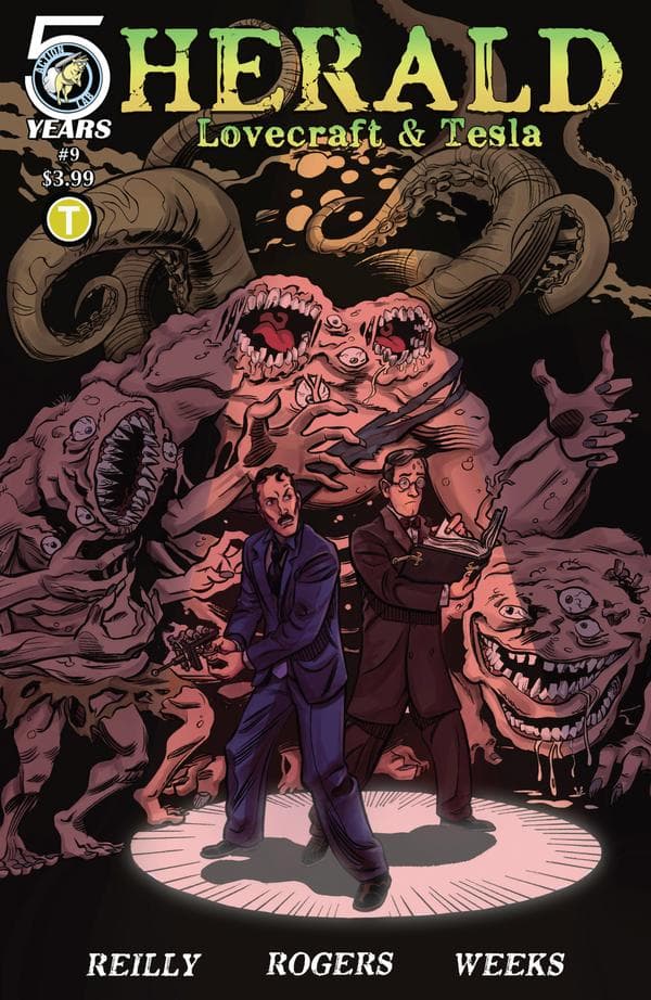 Herald: Lovecraft & Tesla #9 cover