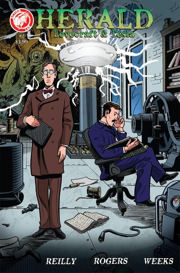 Herald: Lovecraft & Tesla #2 cover