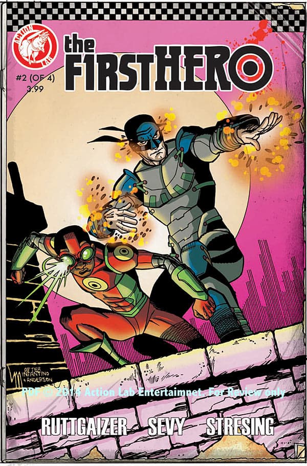 The F1rst Hero #2 cover