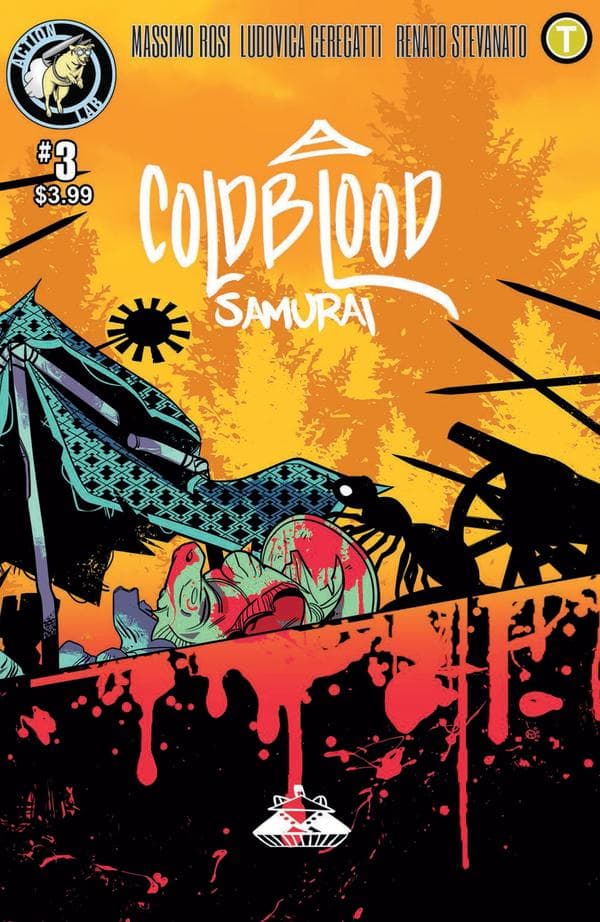Cold Blood Samurai #3 cover