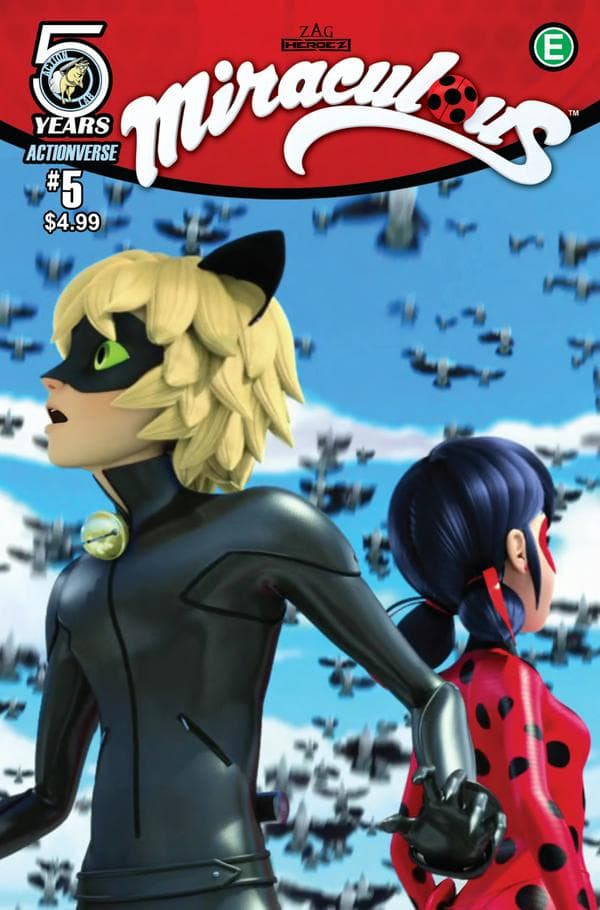 Miraculous #5 cover