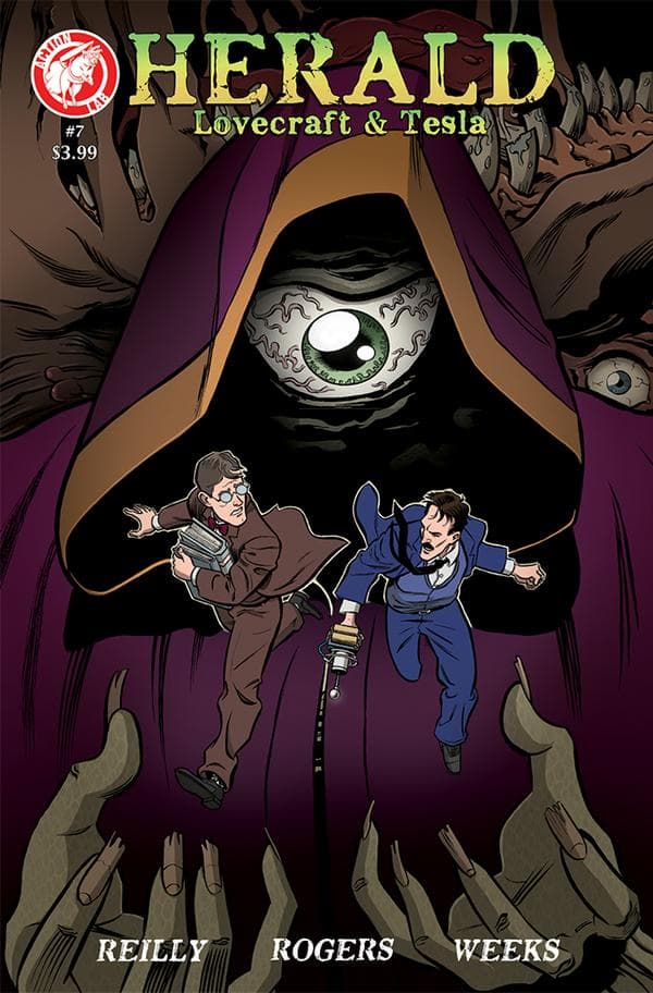 Herald: Lovecraft & Tesla #7 cover