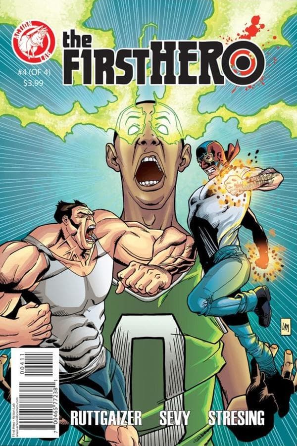 The F1rst Hero #4 cover