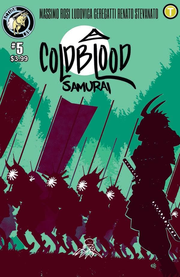 Cold Blood Samurai #5 cover