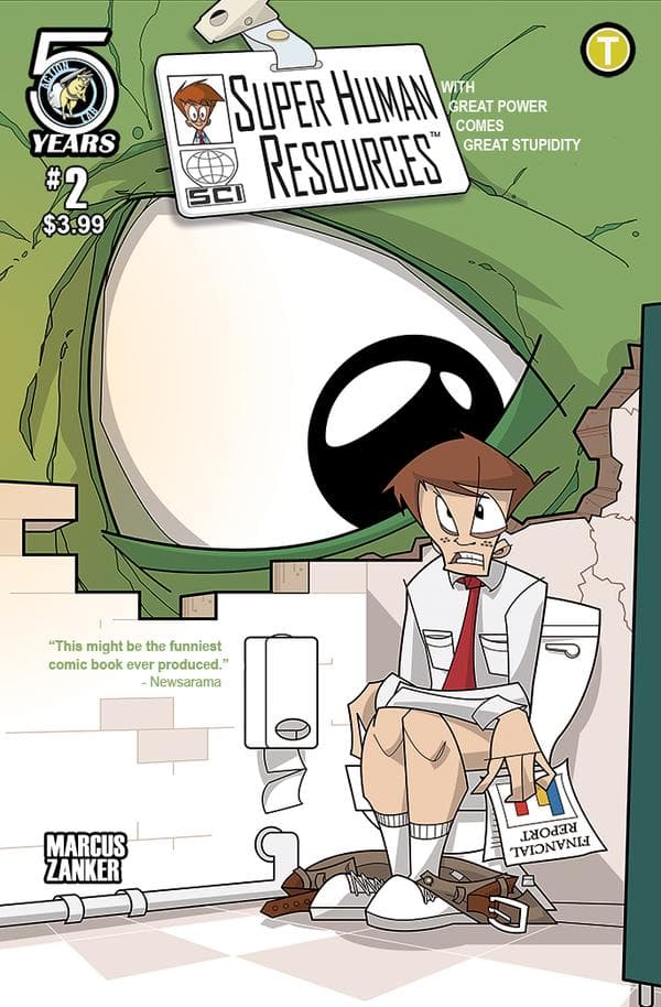 Super Human Resources #2 cover