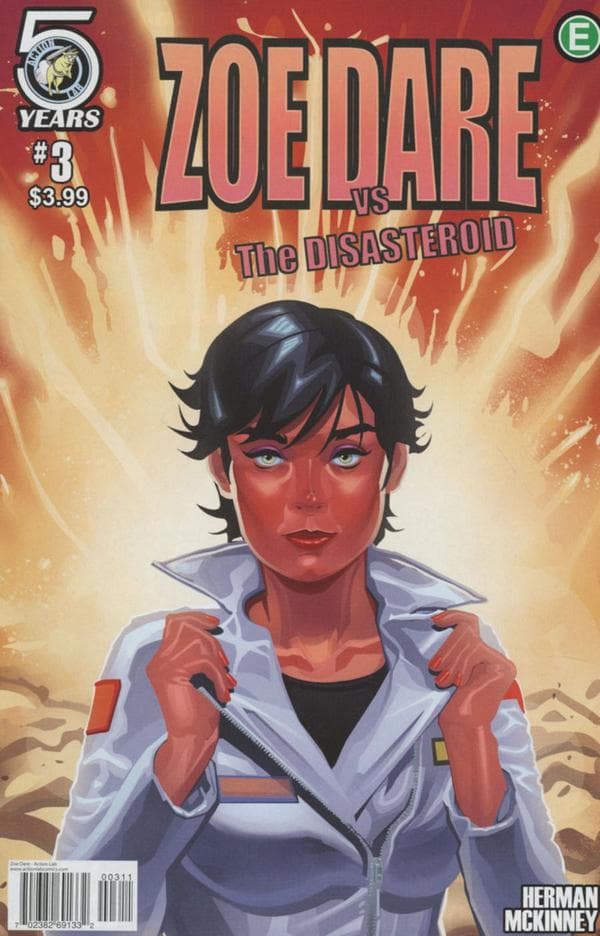 Zoe Dare vs. the Disasteroid #3 cover