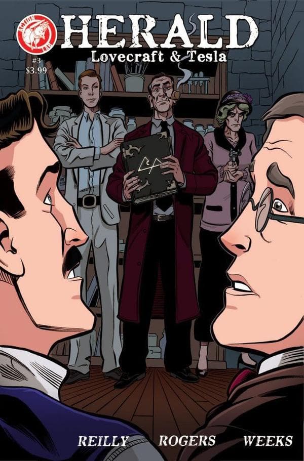 Herald: Lovecraft & Tesla #3 cover