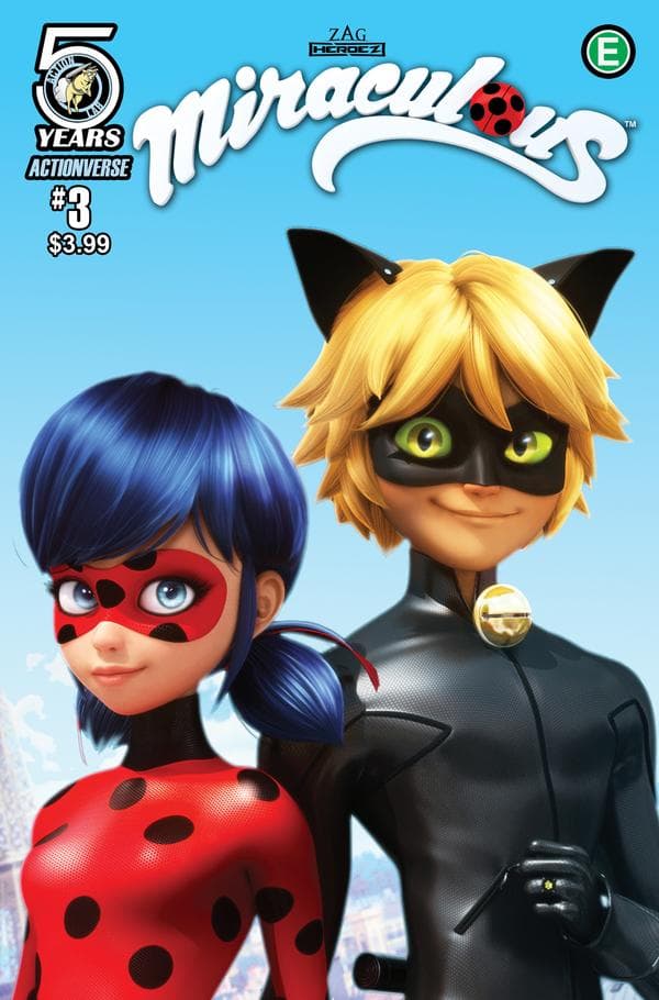 Miraculous #3 cover
