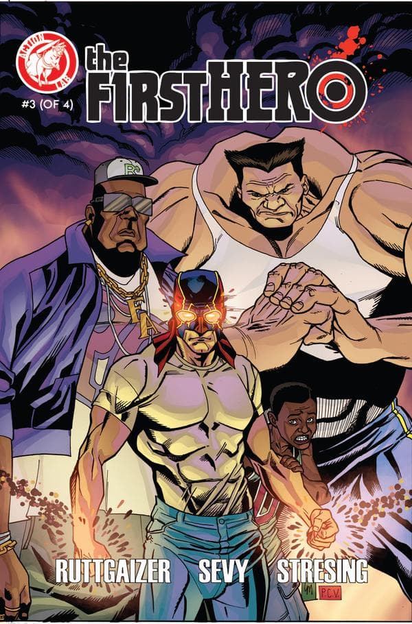 The F1rst Hero #3 cover