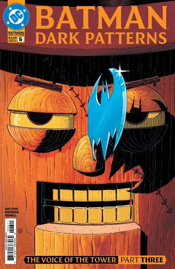 Batman: Dark Patterns #6 cover