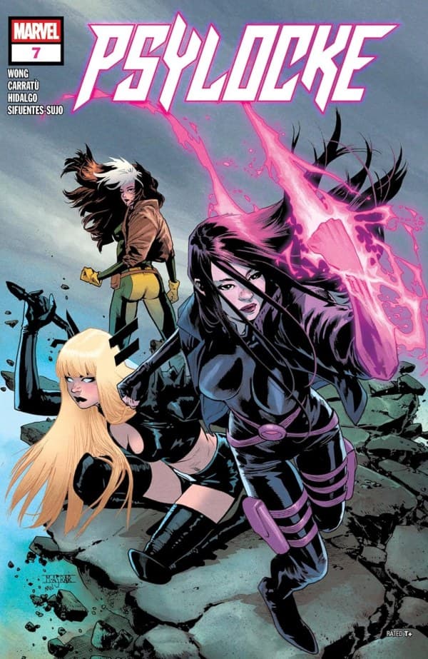 Psylocke #7 cover