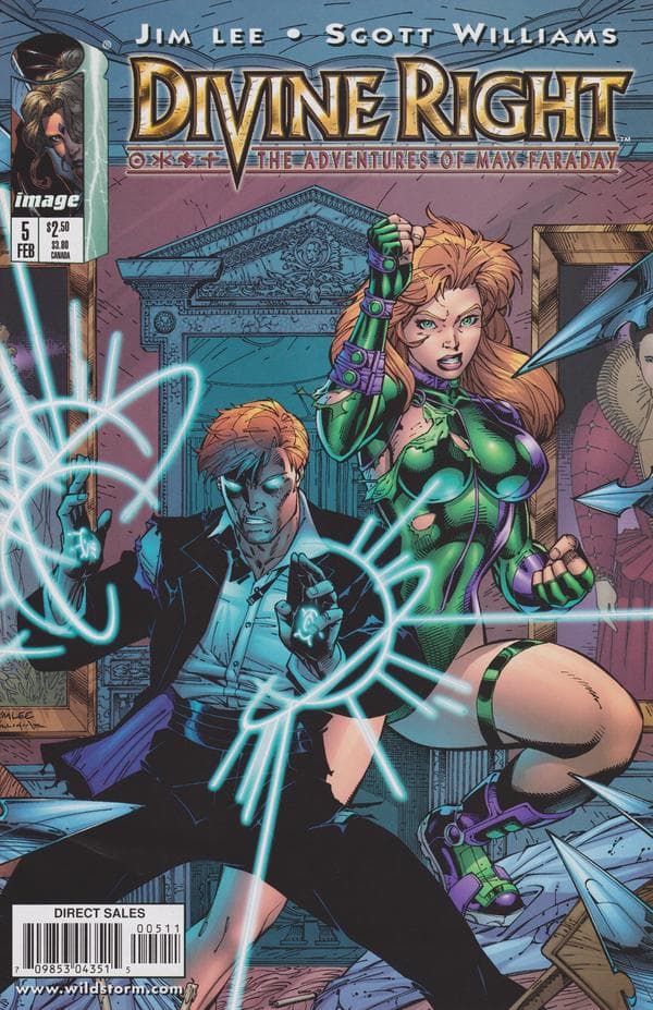 Divine Right #5 cover