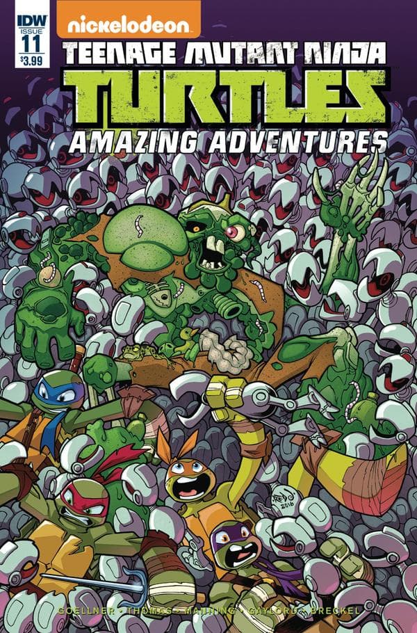 Teenage Mutant Ninja Turtles: Amazing Adventures #11 cover