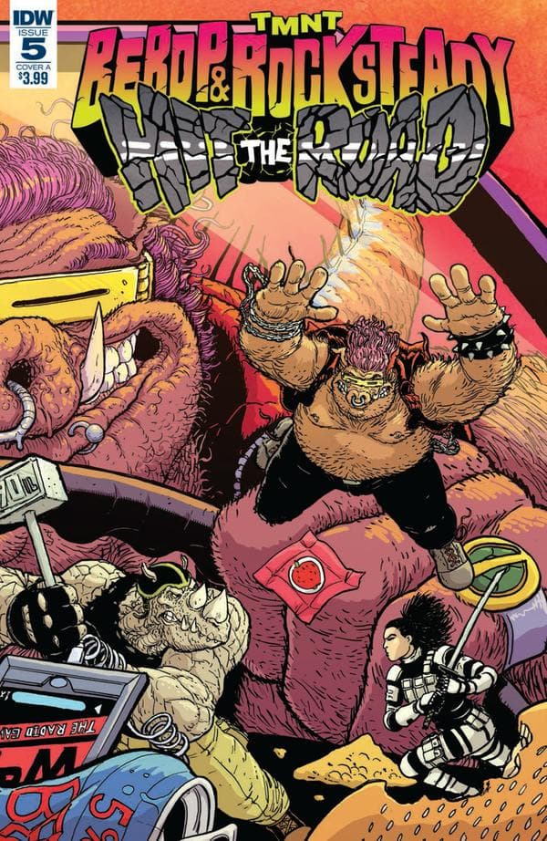 Teenage Mutant Ninja Turtles: Bebop & Rocksteady Hit the Road #5 cover
