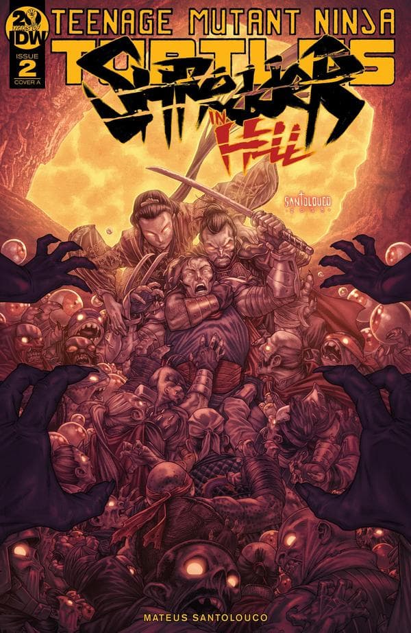 Teenage Mutant Ninja Turtles: Shredder in Hell #2 cover