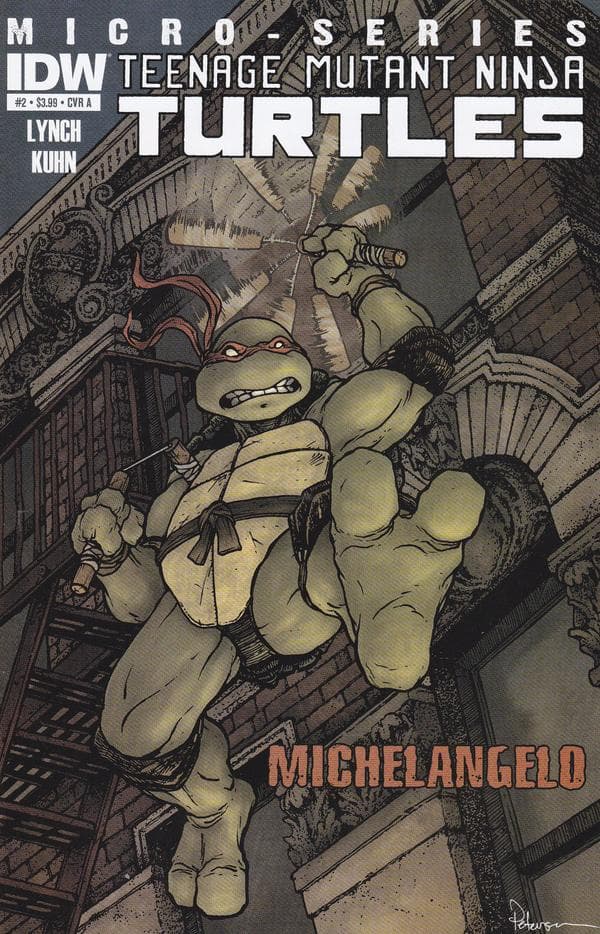 Teenage Mutant Ninja Turtles Micro-Series #2 cover