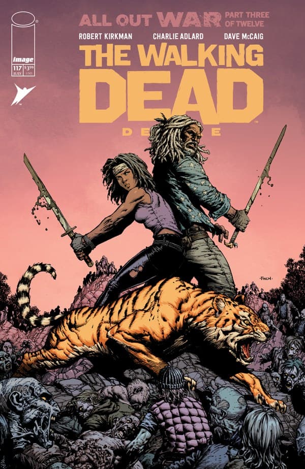 The Walking Dead Deluxe #117 cover