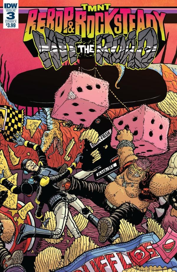 Teenage Mutant Ninja Turtles: Bebop & Rocksteady Hit the Road #3 cover