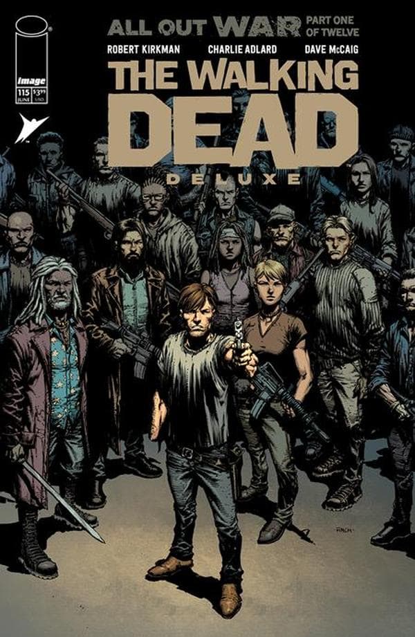 The Walking Dead Deluxe #115 cover