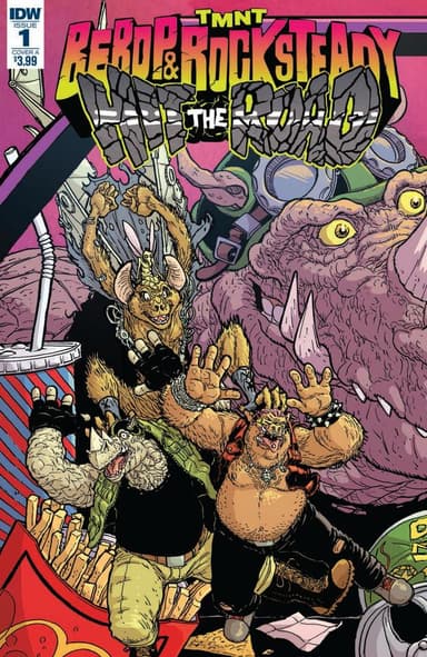 Teenage Mutant Ninja Turtles: Bebop & Rocksteady Hit the Road
