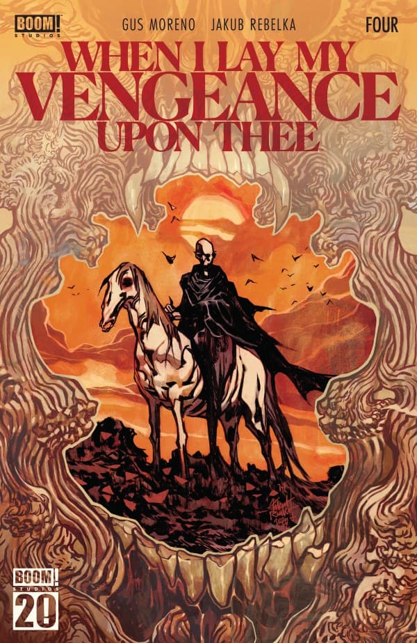 When I Lay My Vengeance upon Thee #4 cover