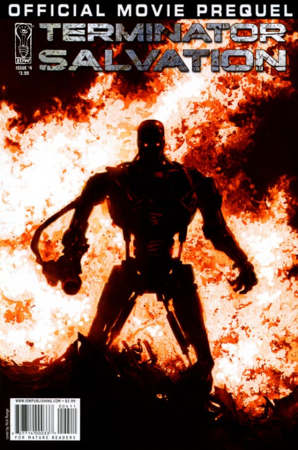 Terminator: Salvation Movie Prequel #4 cover