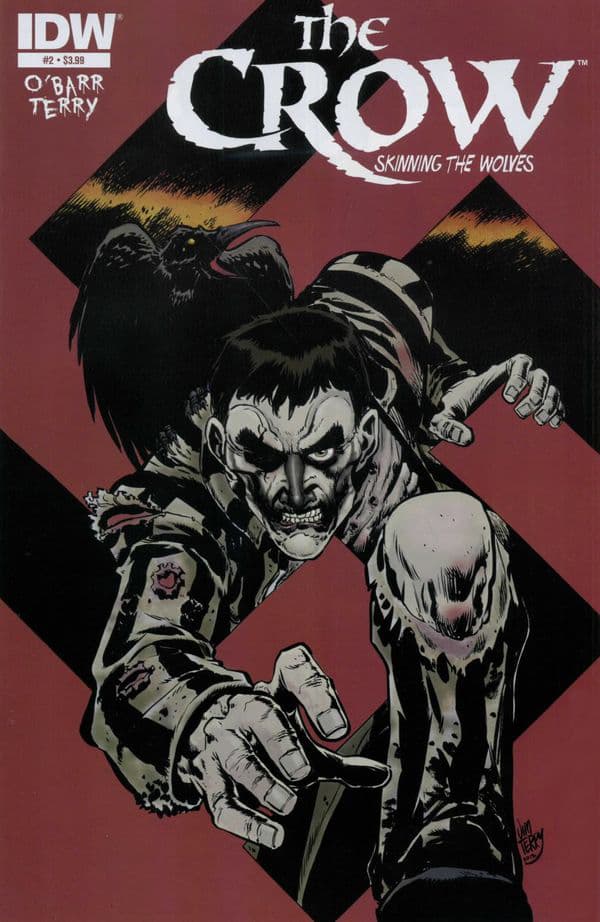 The Crow: Skinning the Wolves #2 cover