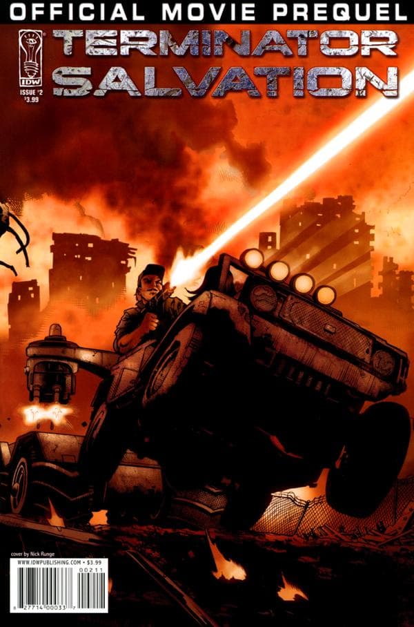 Terminator: Salvation Movie Prequel #2 cover