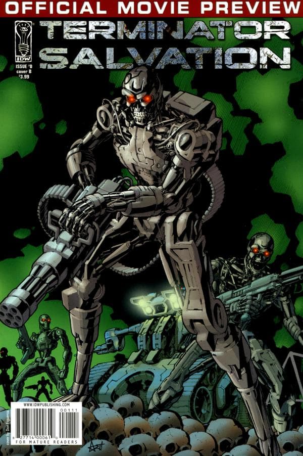 Terminator Salvation Movie Adaptation #0 cover