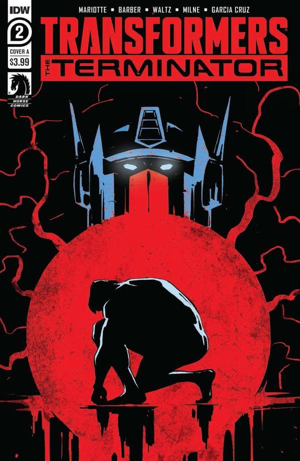 Transformers vs. Terminator #2 cover