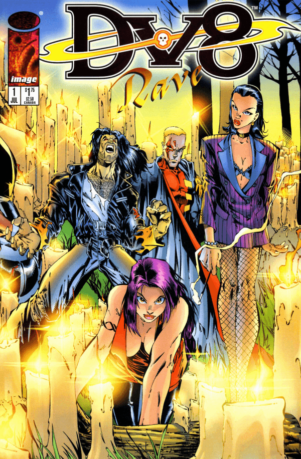 DV8 Rave #1 cover