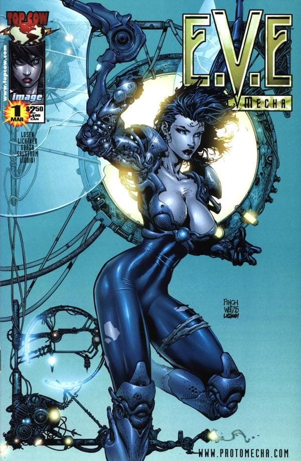 E.V.E. Protomecha #1 cover
