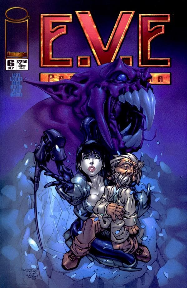 E.V.E. Protomecha #6 cover