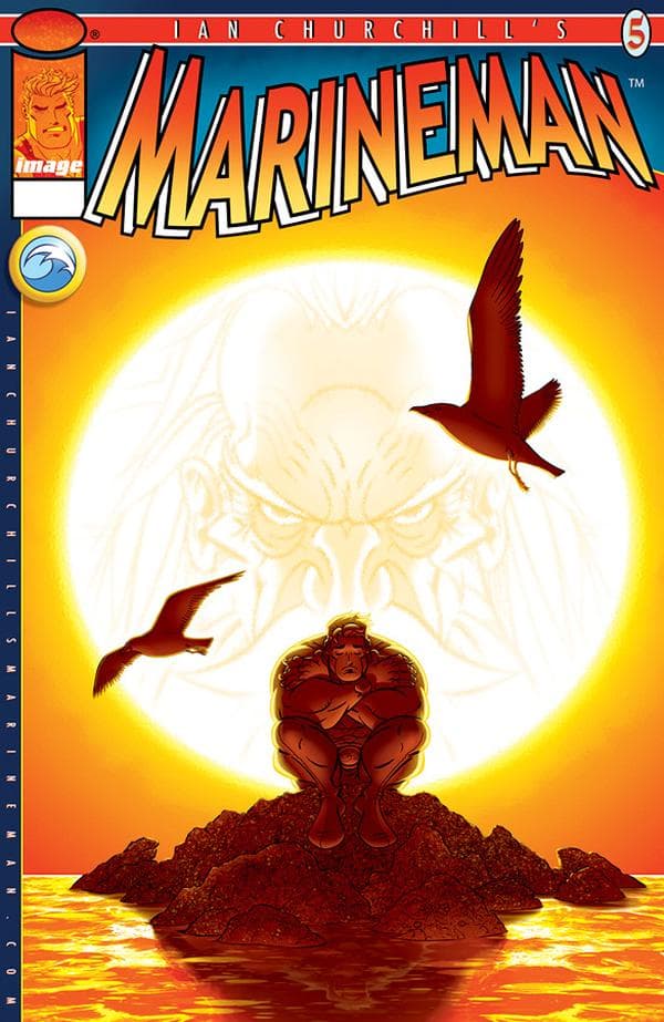 Ian Churchill's Marineman #5 cover