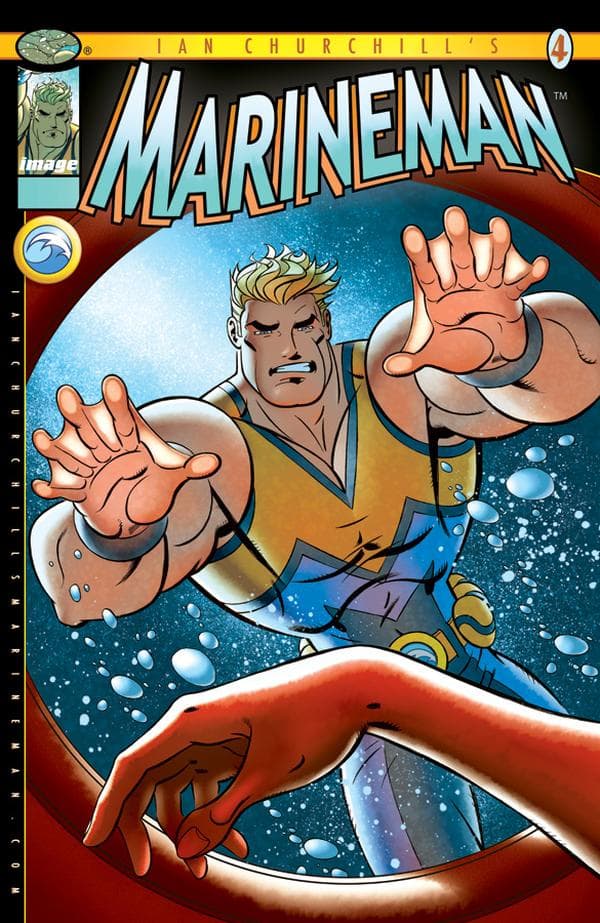 Ian Churchill's Marineman #4 cover
