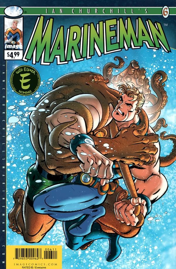 Ian Churchill's Marineman #6 cover