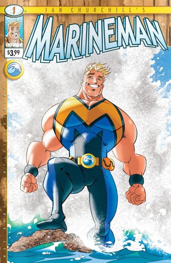 Ian Churchill's Marineman #1 cover
