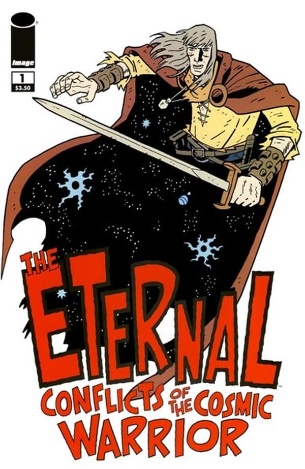 The Eternal Conflicts of the Cosmic Warrior #1 cover