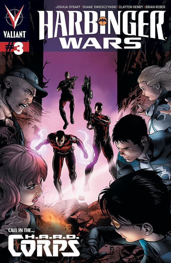Harbinger Wars #3 cover