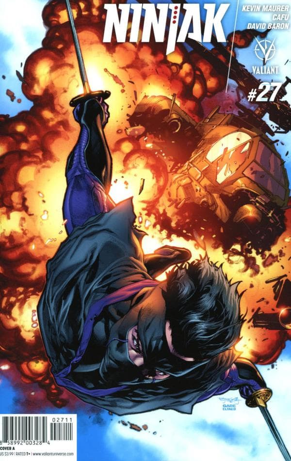 Ninjak #27 cover
