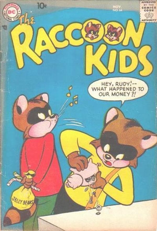 The Raccoon Kids #64 cover