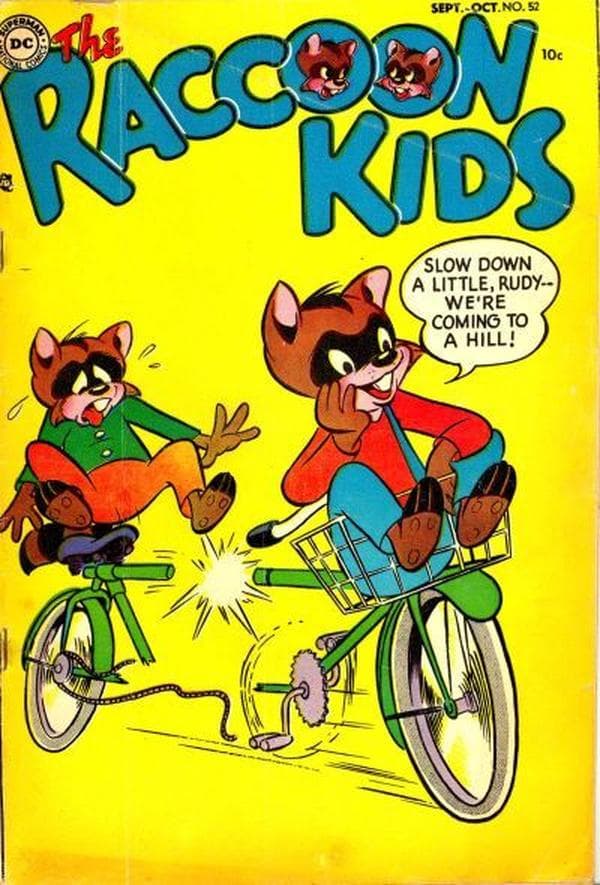The Raccoon Kids #52 cover