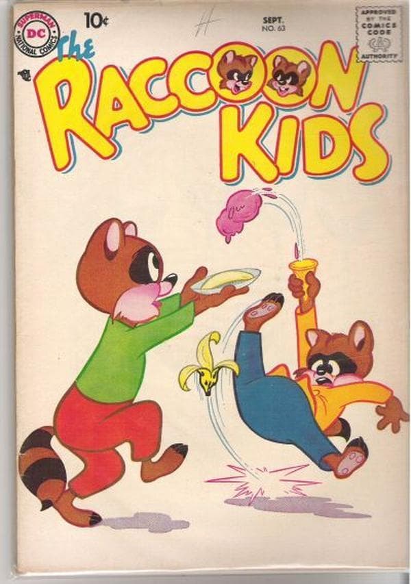The Raccoon Kids #63 cover