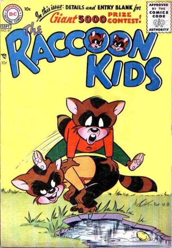 The Raccoon Kids #61 cover