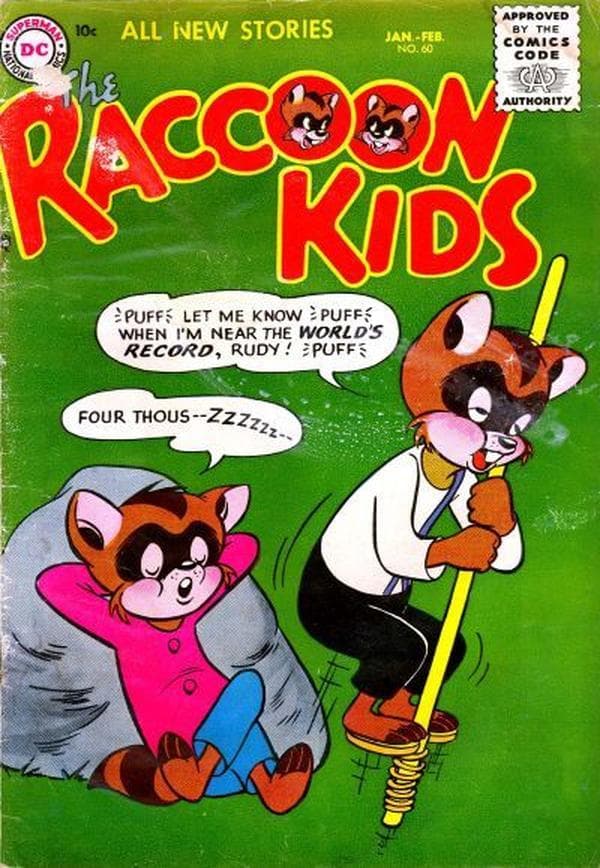 The Raccoon Kids #60 cover