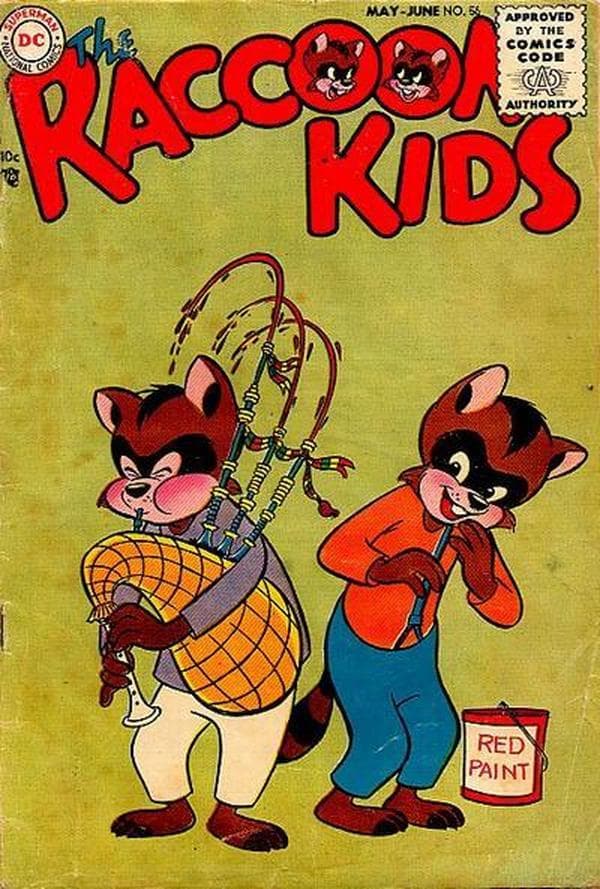 The Raccoon Kids #56 cover