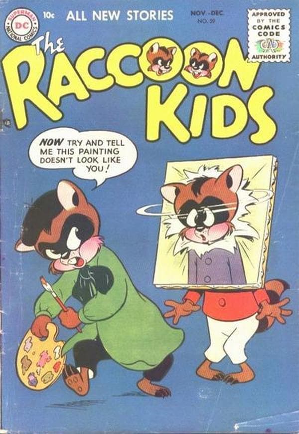The Raccoon Kids #59 cover