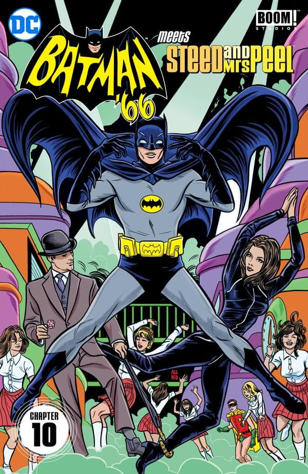 Batman '66 Meets Steed and Mrs Peel #10 cover